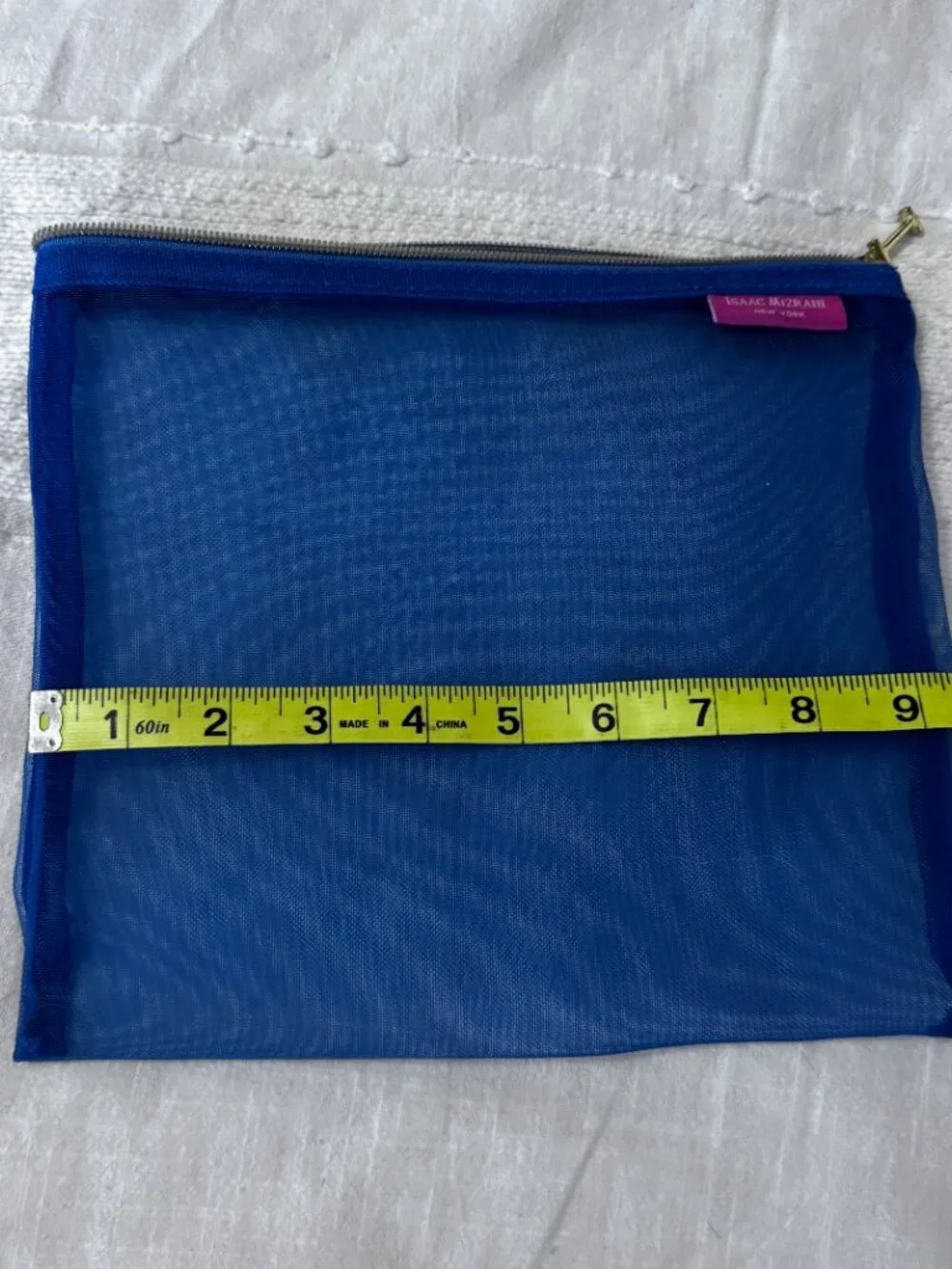 Isaac Mizrahi Mesh Travel Bag